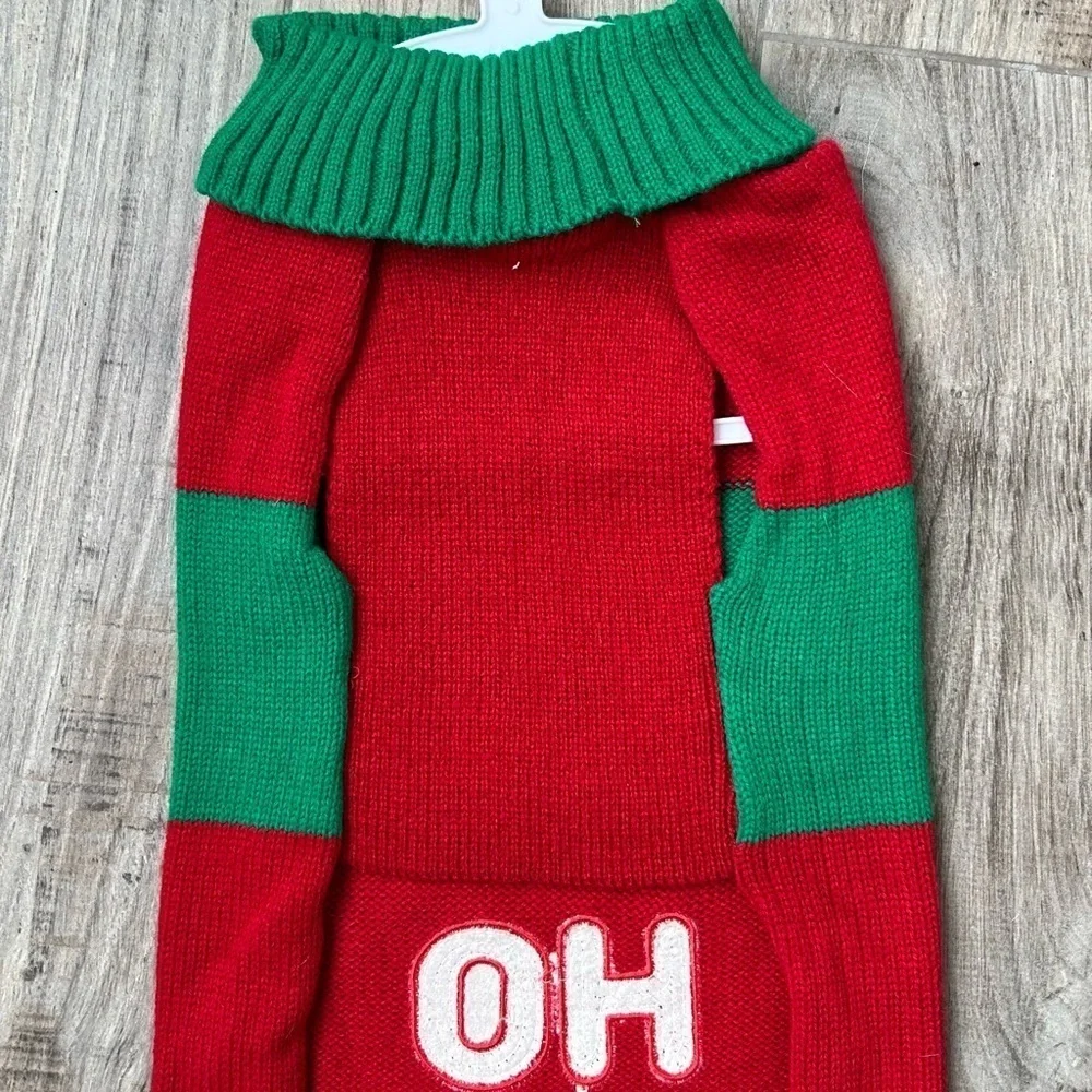 NWT Fabdog Holiday Dog Sweater